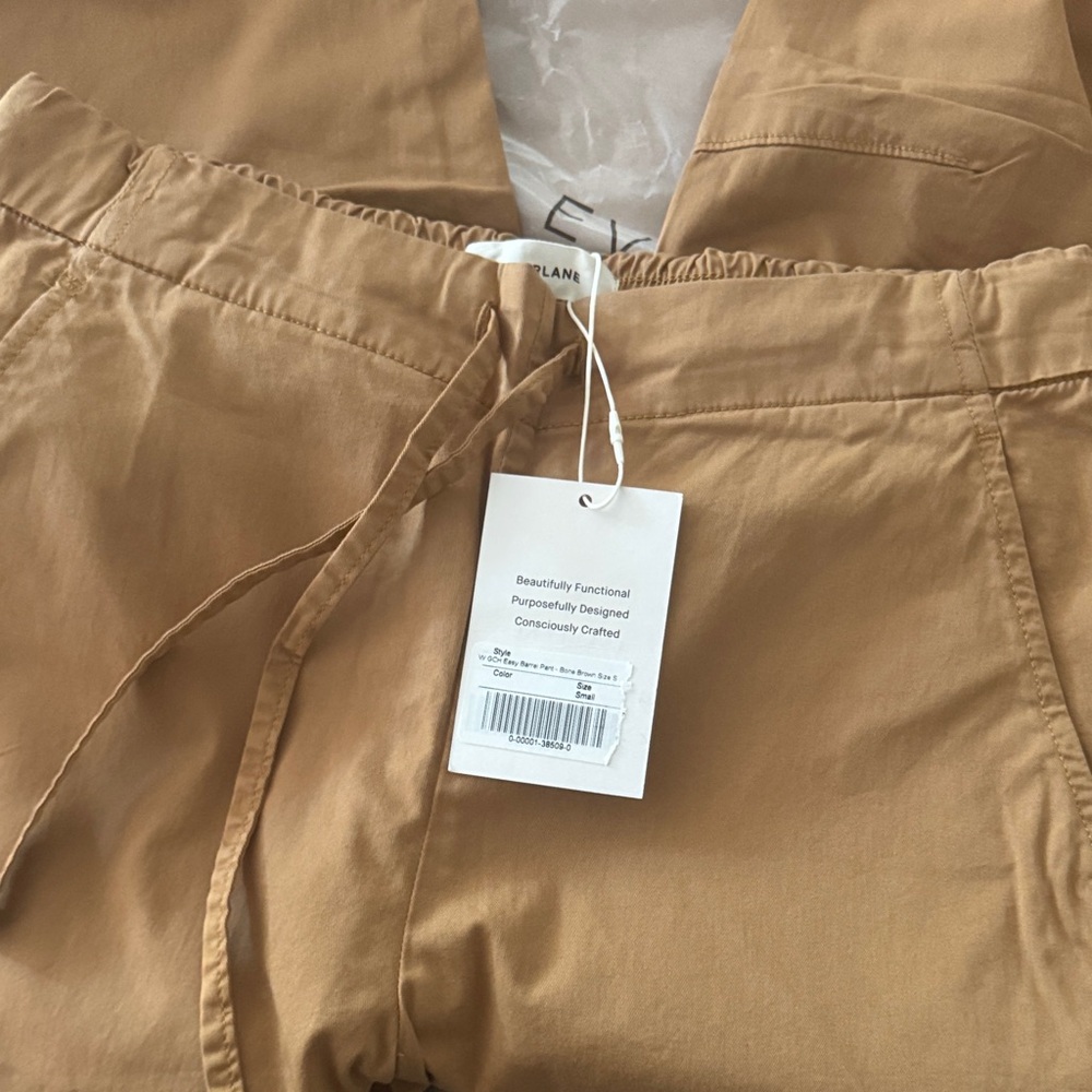 Everlane Bone Brown Wide-Leg Pants - Picture 4 of 6